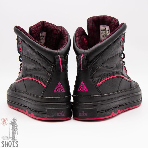 Nike ACG Woodside 2 High GS 'Black Fireberry' - Youth Size 6 - Picture 6 of 14